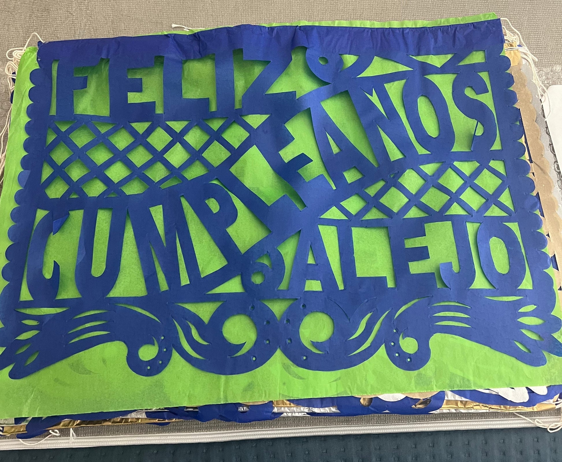 custom birthday garlands