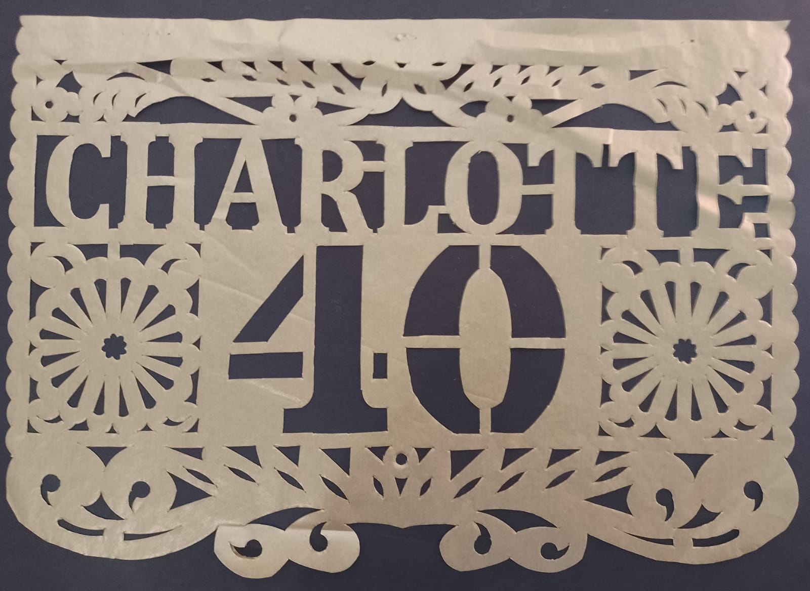 custom birthday party garlands