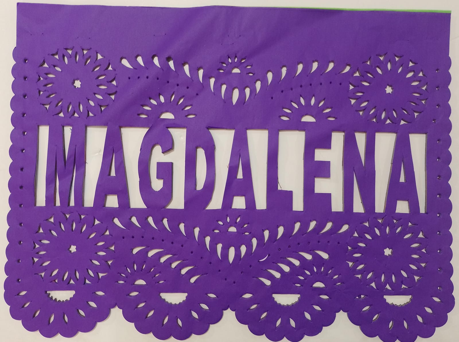 personalised name flag bunting decor