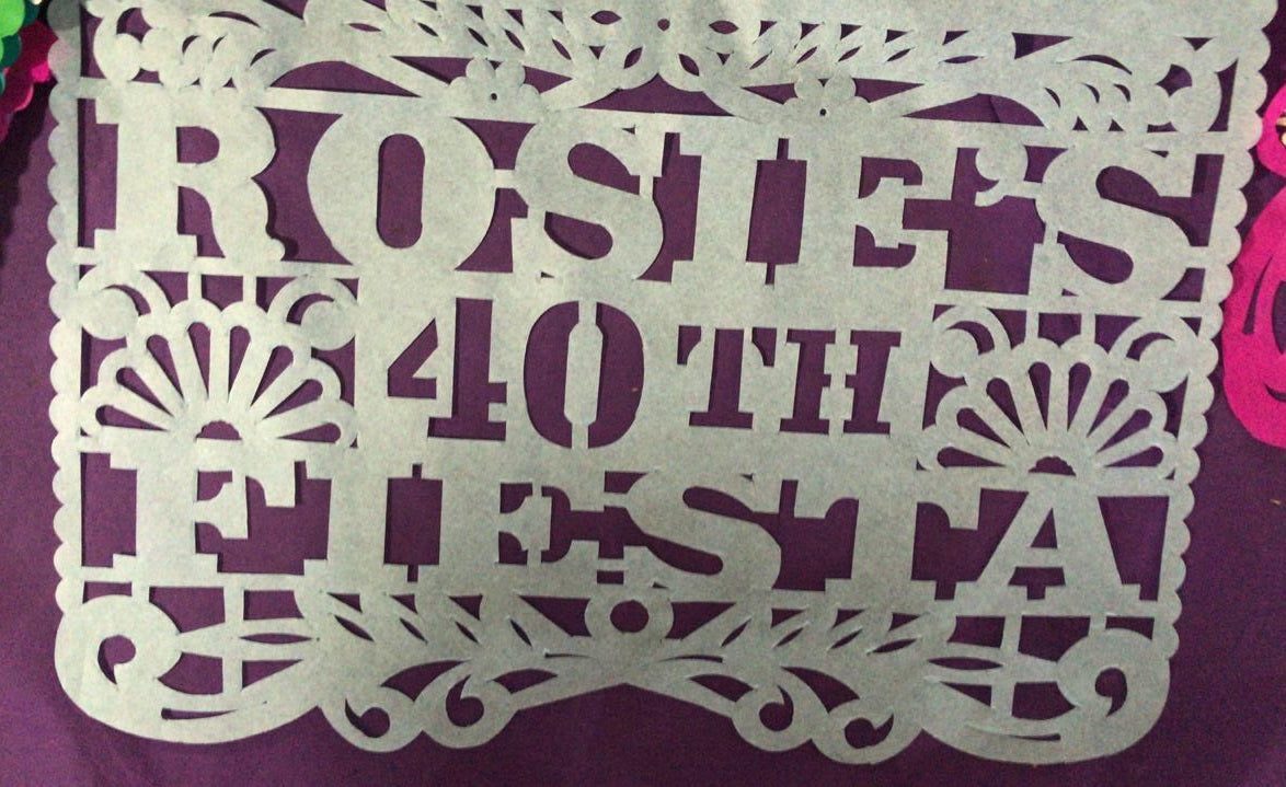 personalised birthday bunting