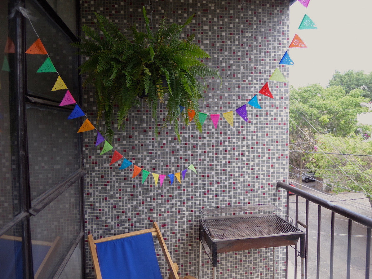 mini paper bunting hone decor
