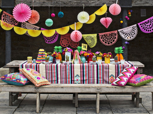 All Mexican decorations displayed