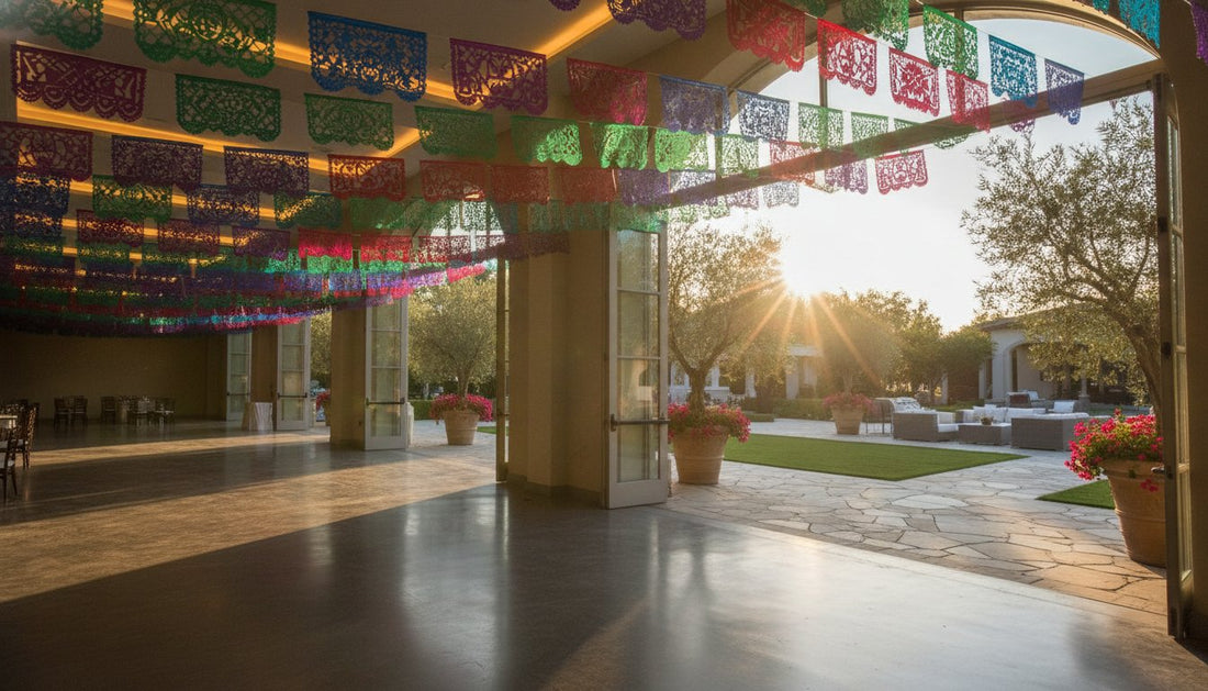 Papel Picado Indoor Outdoor: A Guide to Choosing the Right Material