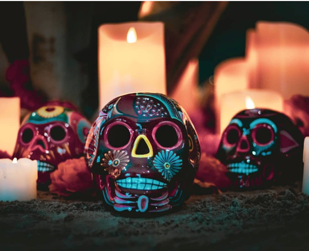 ceramic skull