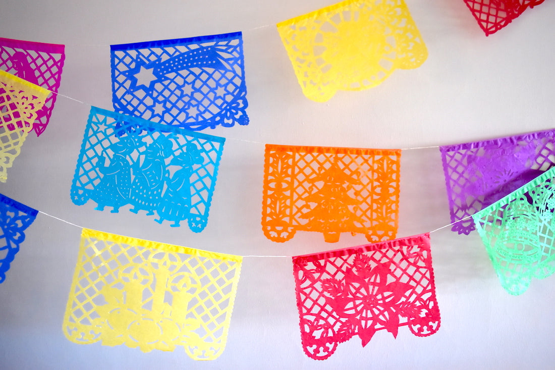 Mexican Christmas bunting