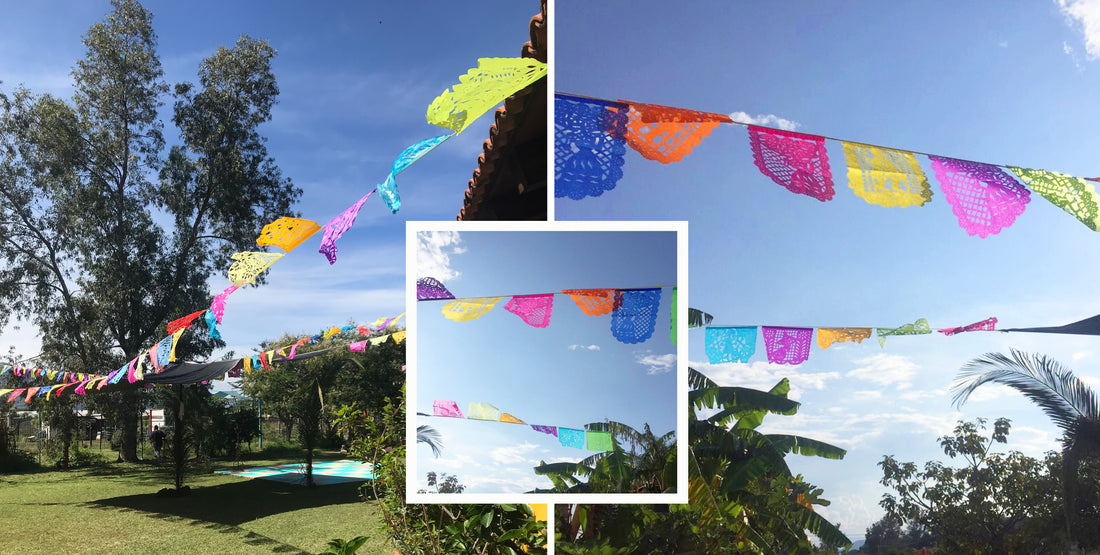 event decorations event bunting papel picado