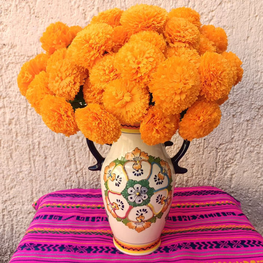 Cempasuchil Marigold Paper Day of the Dead Flowers