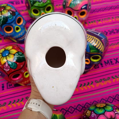 Mexican Ceramic Skulls Wholesale Day of the Dead Event Decorations