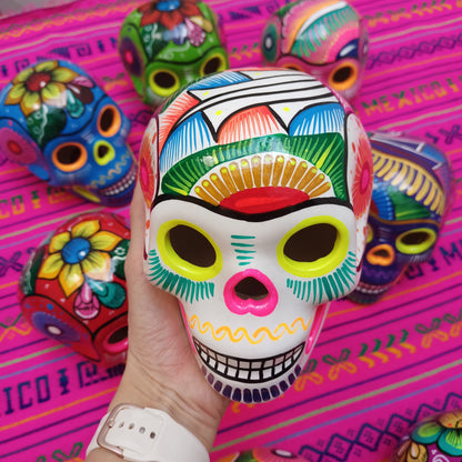 Mexican Ceramic Skulls Wholesale Day of the Dead Event Decorations