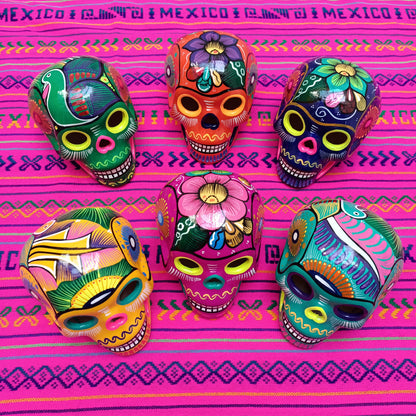 Mexican Ceramic Skulls Wholesale Day of the Dead Event Decorations