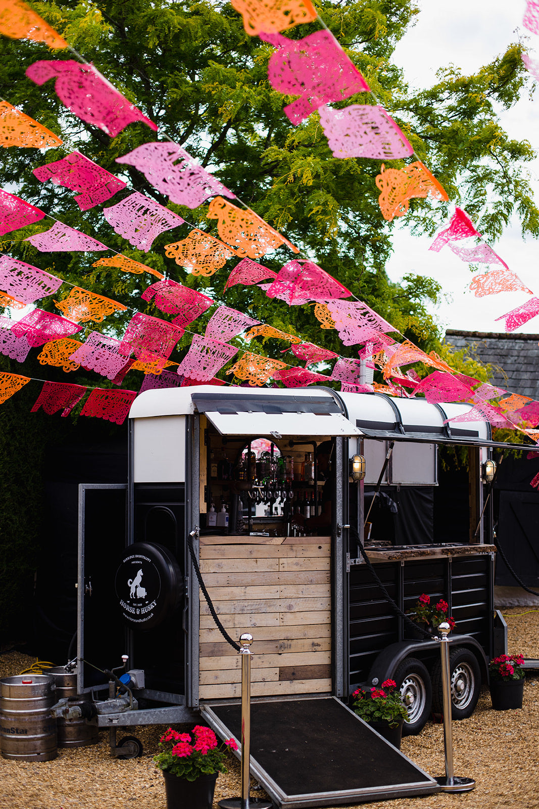 Guirlande de papier picado mexicaine personnalisée pour mariage en plastique coloré