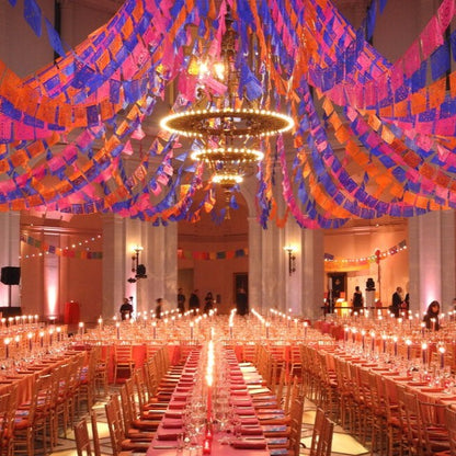 custom papel picado paper flags