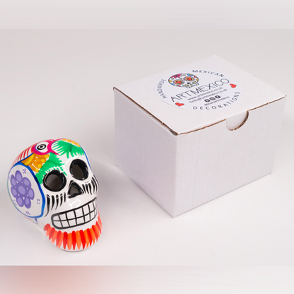 ceramic sugar skulls wholesale for Day of the Dead table decor