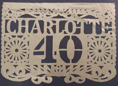custom birthday party garlands