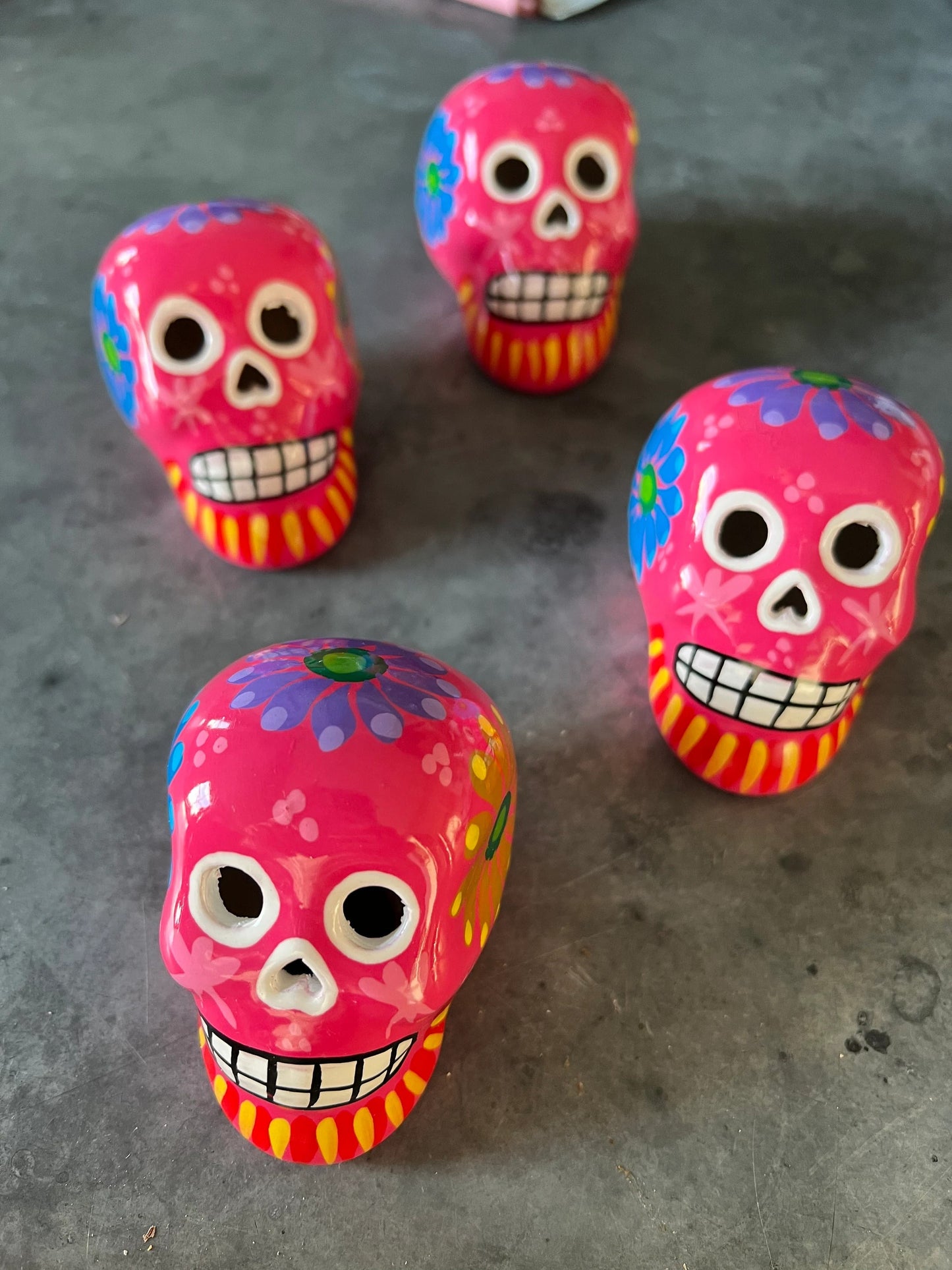 Sugar Skull Ornaments - 16 Colours To Choose From