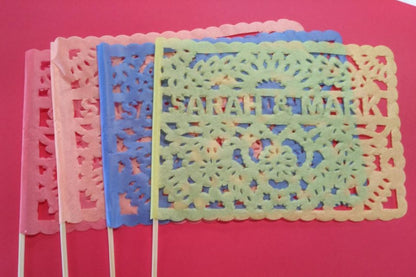 waving flags party favours