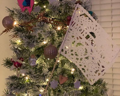 Drapeaux ondulés Papel Picado pour cadeaux de mariage personnalisés