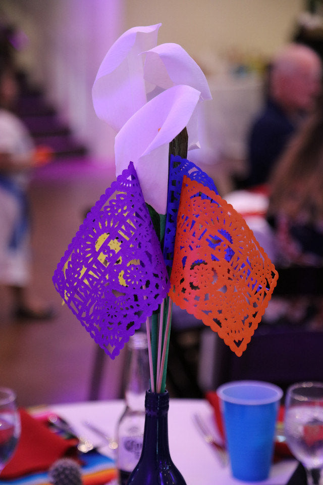 Mexican Wedding Party Favors Personalised Waving Flags