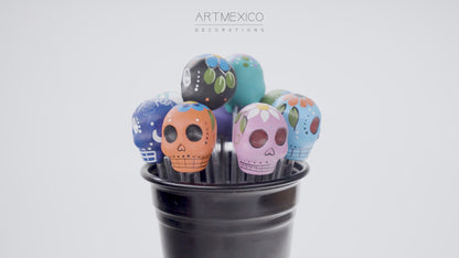 Skull Pens Cute Mexican Stocking Filler Gifts Individually Wrapped