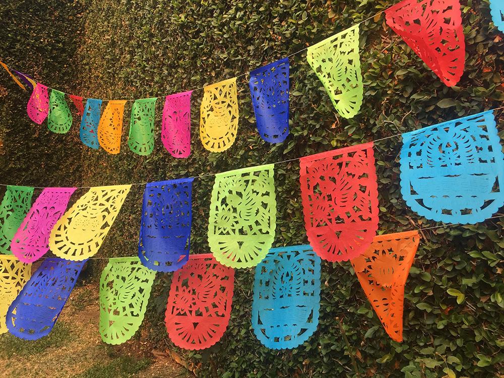 Cinco de Mayo Banner Papel Picado Party Decorations - ARTMEXICO