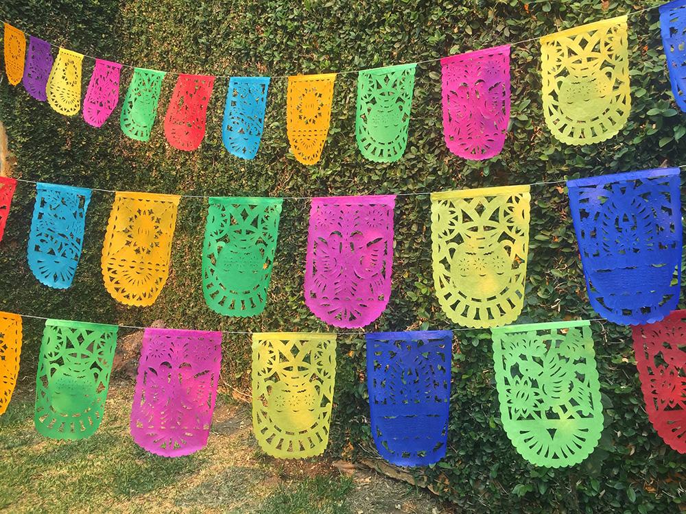 Cinco de Mayo Banner Papel Picado Party Decorations - ARTMEXICO