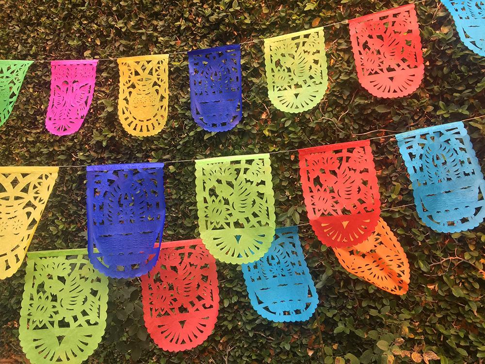Cinco de Mayo Banner Papel Picado Party Decorations - ARTMEXICO