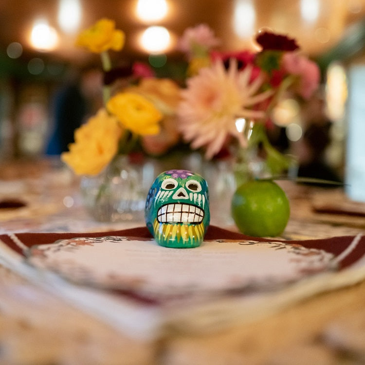 sugar skull ornament event decor