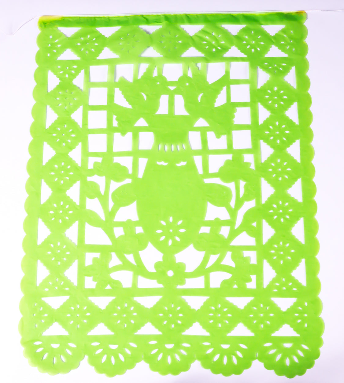 Papel Picado Fiesta Decorations Mexican Bunting With Tall Flags