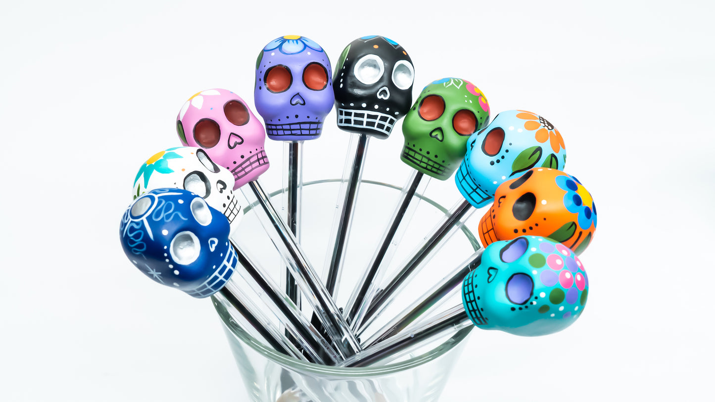 Skull Pens Cute Mexican Stocking Filler Gifts Individually Wrapped