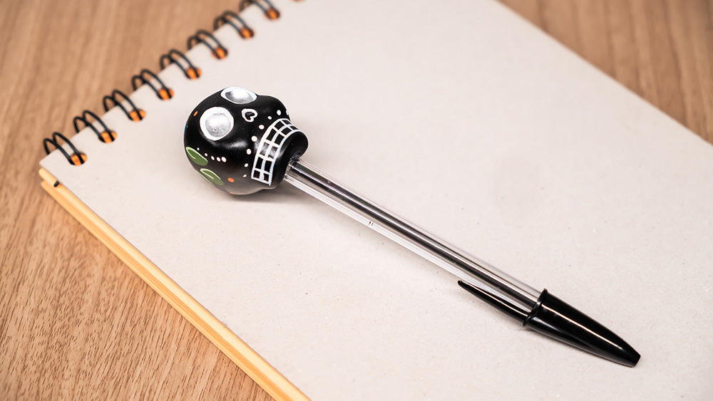 Skull Pens Cute Mexican Stocking Filler Gifts Individually Wrapped