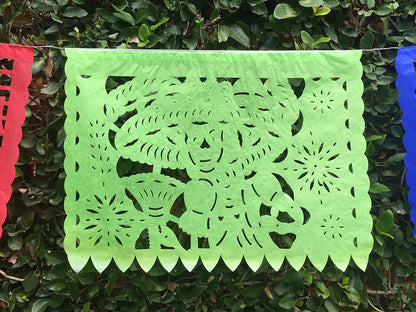 day of the dead papel picado bunting party decorations