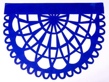 Rainbow Fiesta Papel Picado Mexican Party Bunting | 5m 16.4ft Garland with 10 Large Flags - ARTMEXICO