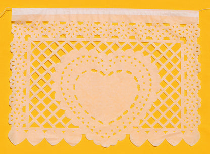 Mexican Wedding Papel Picado Bunting Decorations | Custom Made Lengths To Fit Your Venue Perfectly - ARTMEXICO