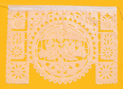 Mexican Wedding Papel Picado Bunting Decorations | Custom Made Lengths To Fit Your Venue Perfectly - ARTMEXICO