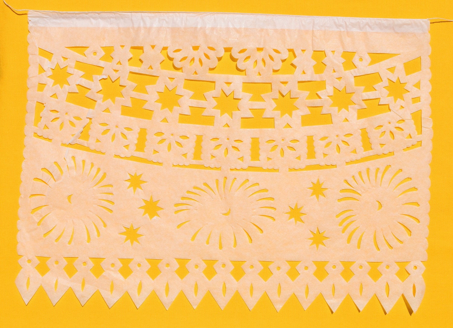 Mexican Wedding Papel Picado Bunting Decorations | Custom Made Lengths To Fit Your Venue Perfectly - ARTMEXICO