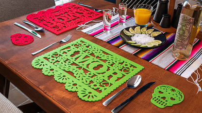 Mexican Papel Picado Placemats To Fill Your Table With AMOR