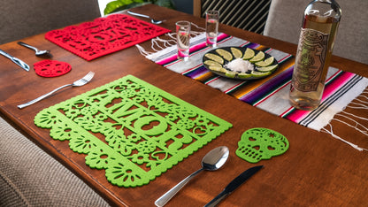 Mexican Papel Picado Placemats To Fill Your Table With AMOR