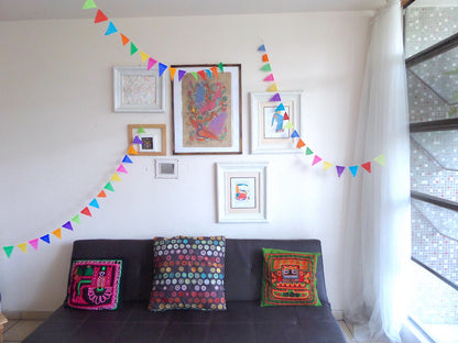 mini paper bunting mexican home decor