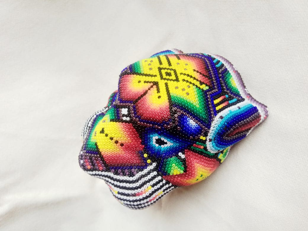 Art perlé Wixarika Huichol - 12 figurines moyennes en gros