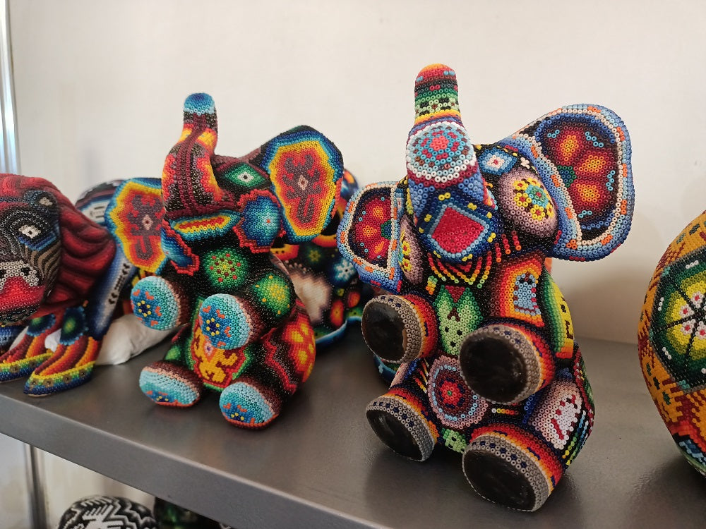 Wixarika Huichol Beaded Art - 12 Medium Figures Wholesale