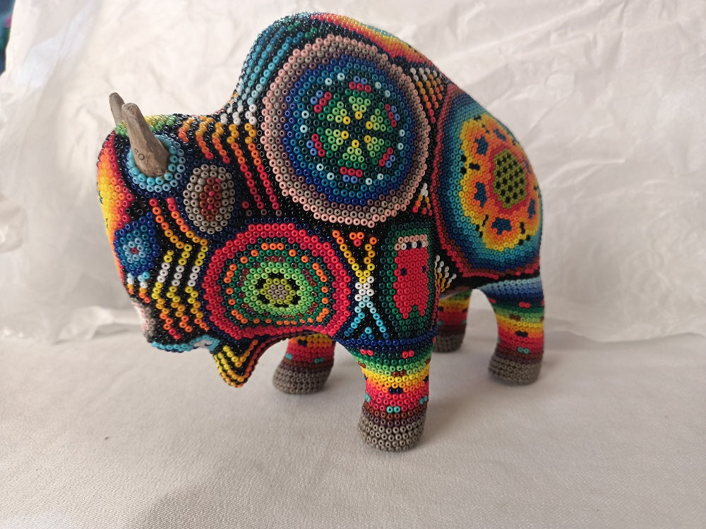 Wixarika Huichol Beaded Art - 12 Medium Figures Wholesale