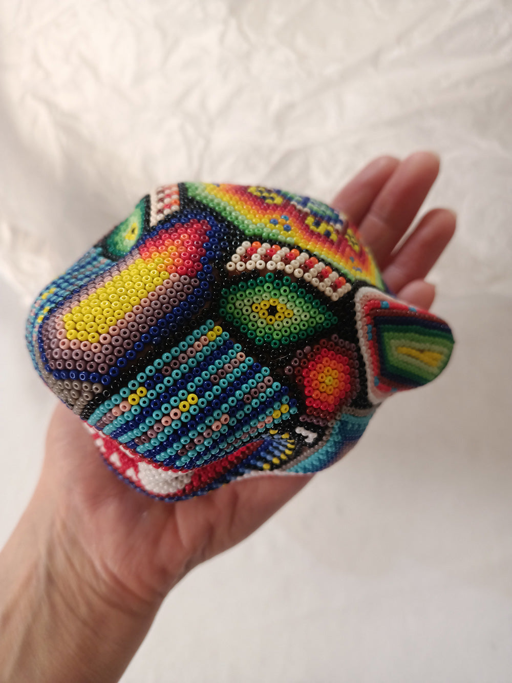 Art perlé Wixarika Huichol - 12 figurines moyennes en gros
